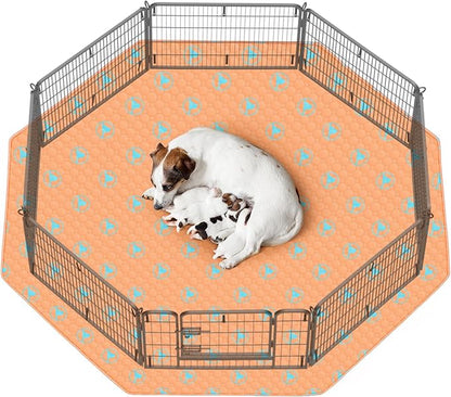 PJYucien Reusable Pee Pads for Dogs 26'' Per 67'' Diagonal 24'' Width 8 Panels