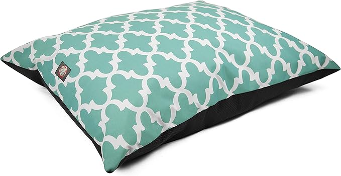 Majestic Pet Rectangle Medium Dog Bed Washable – Non Slip Comfy Pet Bed – Dog Crate Bed Super Value Pillow Dog Bed – Dog Kennel Bed for Sleeping 35 x 28 Inch