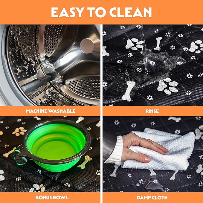 Dog Seat Cover 6 in 1 Trunk, 600D Durable