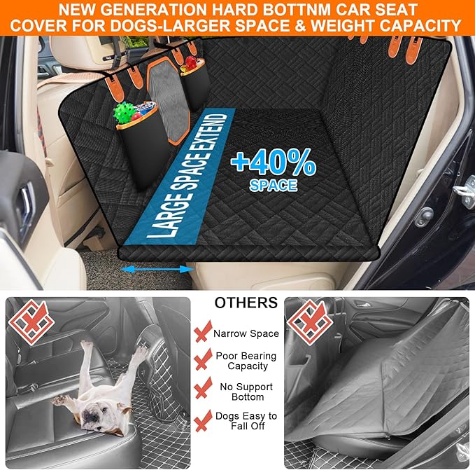 Dog Car Seat Back Seat Pet Cover Back