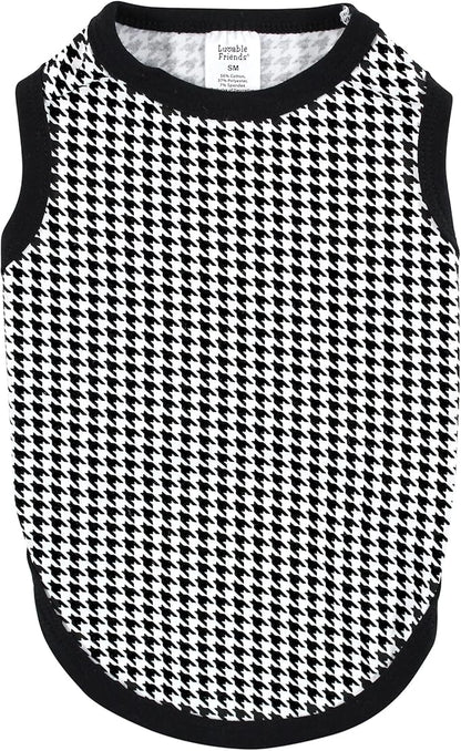 Luvable Friends Dog Pet Dog and Cats Cotton T-Shirts 2pk