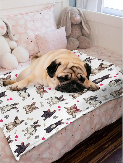 Personalized Dog Blankets Puppy Blanket 40"x30" for