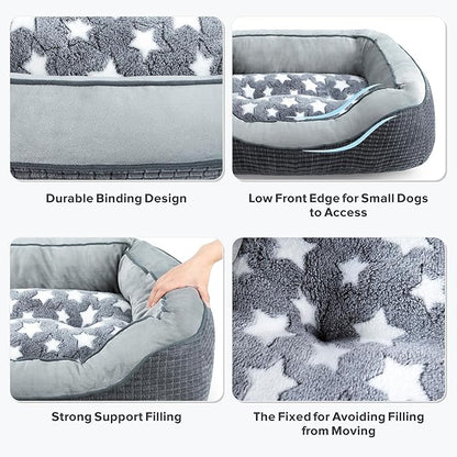 SIWA MARY Dog Beds for Medium Small Dogs