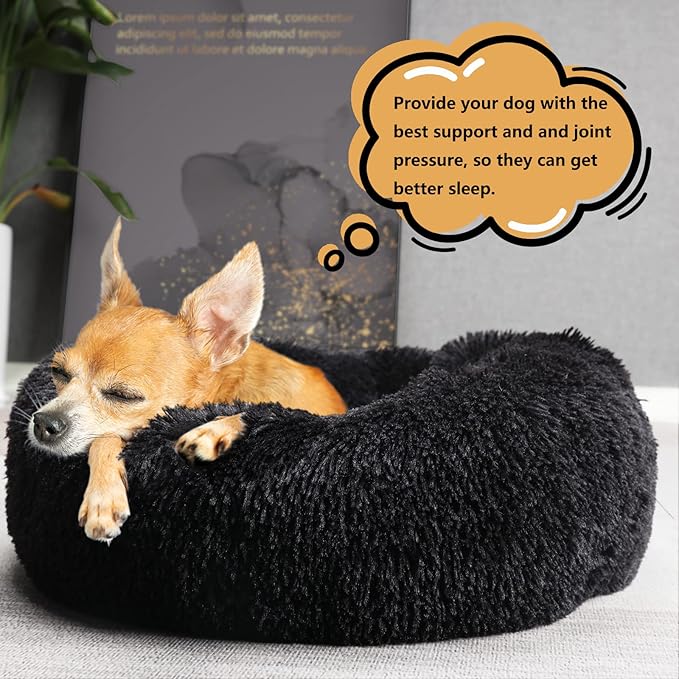nononfish Puppy Beds for Small Dogs Washable 19”