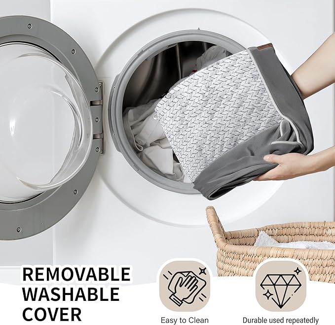 Dog Crate Bed Waterproof Dog Beds with Removable Washable Cover