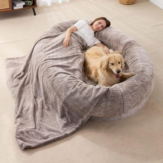 Human Dog Bed for You and Your Pet to Snooze