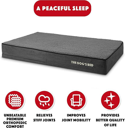 The Dog’s Bed Orthopedic Memory Foam Dog Bed 46x28, Pain