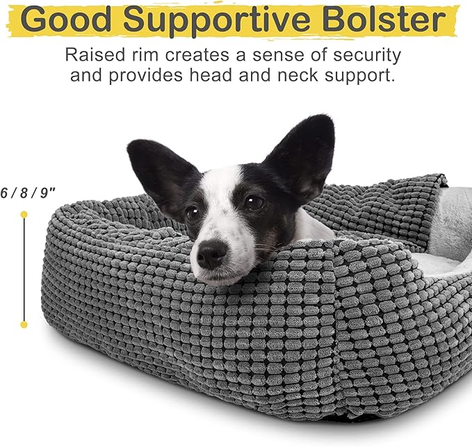 GASUR Dog Beds for Large Medium Small Dogs (25 inches,