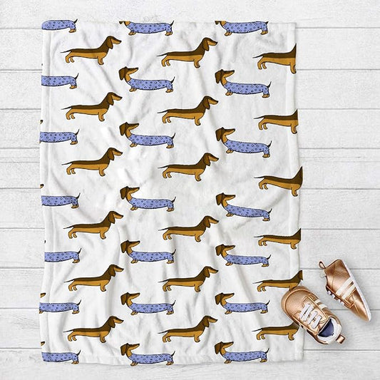 Dachshund Dog Blankets Puppy Blanket 30x40 in