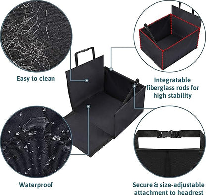 Dog Car Seat for Front Seat 23.6" x 20.9" x 13.8" -