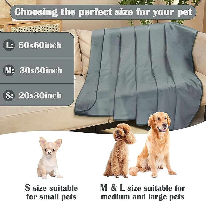 Kritter Planet Waterproof Cooling Dog Mat 30 x 50 inch,