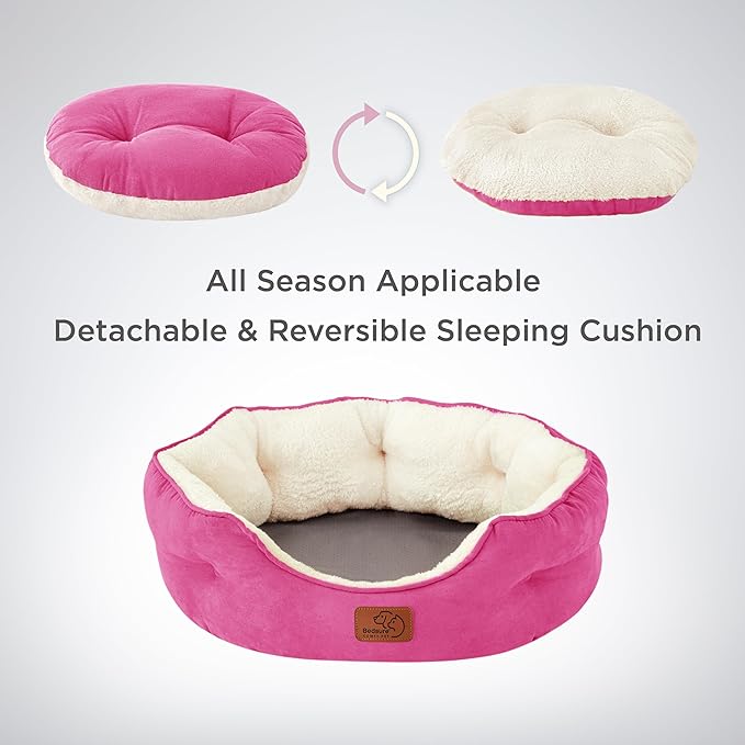 Bedsure Dog Beds for Small Dogs 20 Inches,