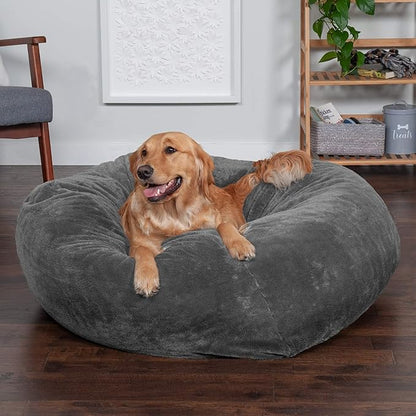 Furhaven Soft & Cozy Dog Bed for Large Dogs 95 lbs
