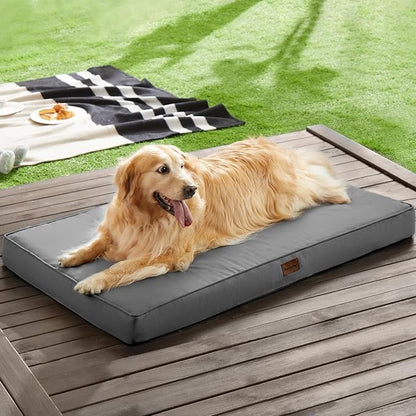 BFPETHOME Outdoor Dog Beds for Large Dogs (42 x 30 In,