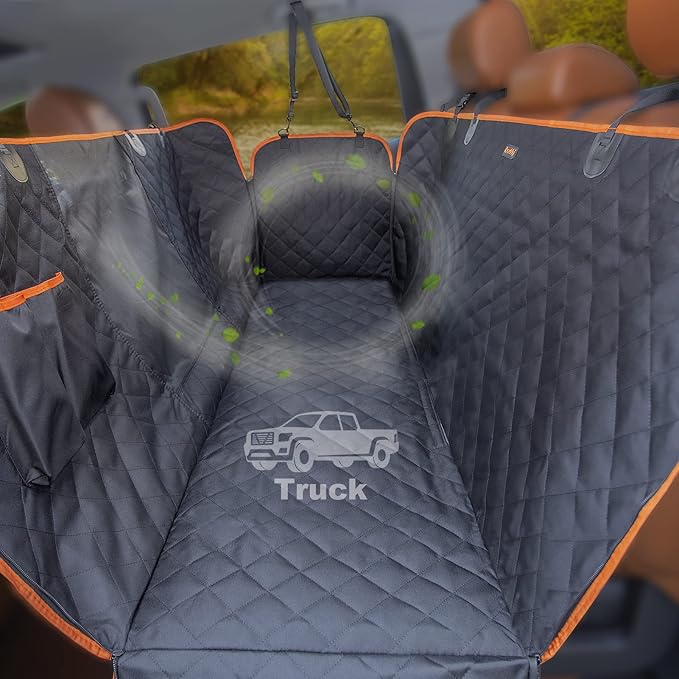 iBuddy Seat Cover for Trucks with Mesh Window 100% Waterproof