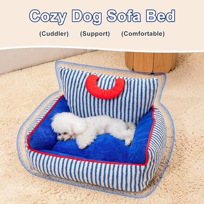 Jiupety Dog Bed Medium L:27"x23"x14" 20lbs