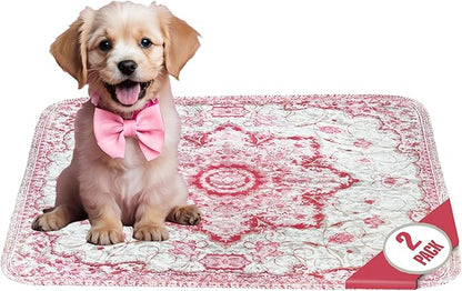 Washable Pee Pads for Dogs 100% Waterproof,