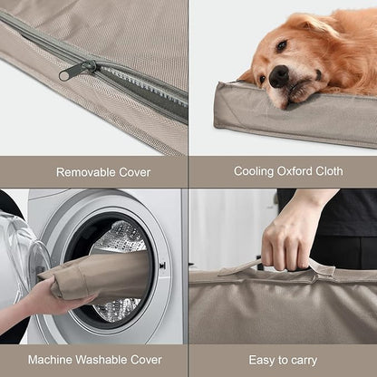 Dog Crate Bed Washable Dog Beds for Large Dogs