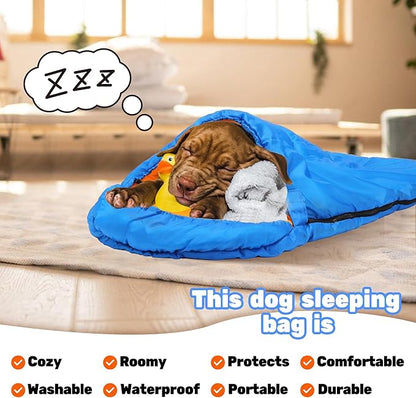 Lifeunion Dog Sleeping Bag with Storage Bag Waterproof