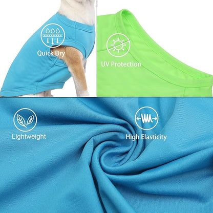 Dog Blank Summer Large Shirts