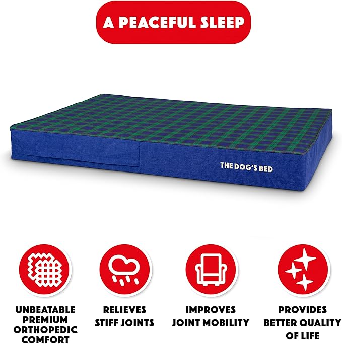 The Dog’s Bed Orthopedic Memory Foam Dog Bed 54x36 Pain