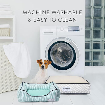 Now House for Pets by Jonathan Adler Grey Diamond Cuddler Dog Bed (FF16410)