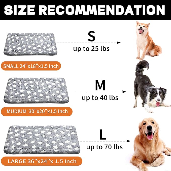 Dog Bed Mat M(30"x 20"x1.5")