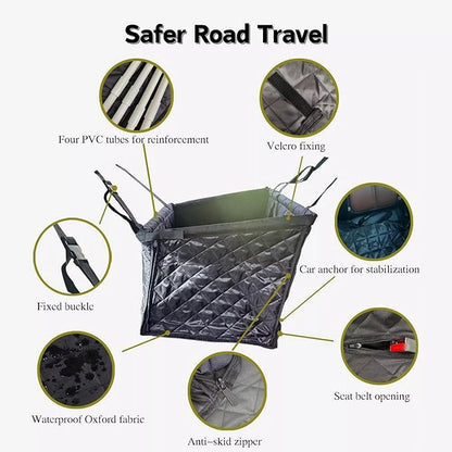 Car Seats for Dogs 2-in-1 Dog 55 lbs,for