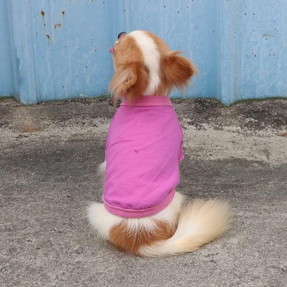 LOPHIPETS 100% Cotton Dog Tee Shirt for Small