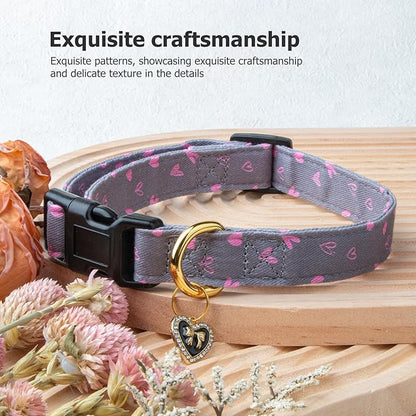 Cotton Handmade Dog Collar Cute and Distinctive Patterns