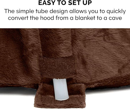 Furhaven 26" Round Orthopedic Dog Bed for Medium/Small Dogs w/ Removable Washable Cover 30 lbs 26-inch