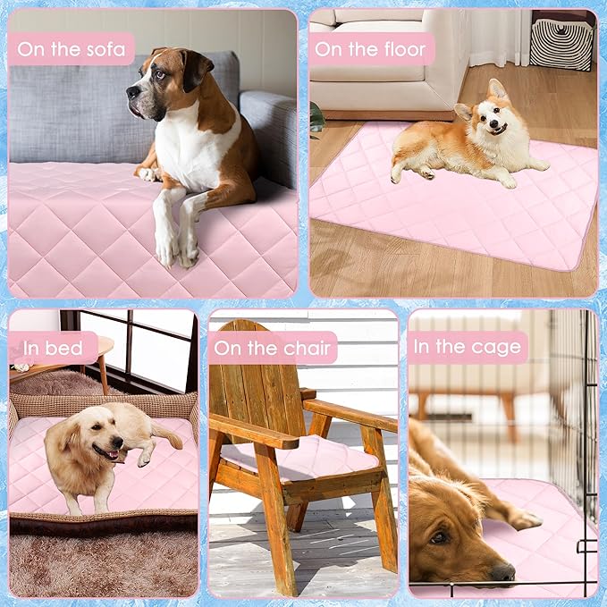 Cooling Mat for Dogs XLarge Blanket 55''x80''