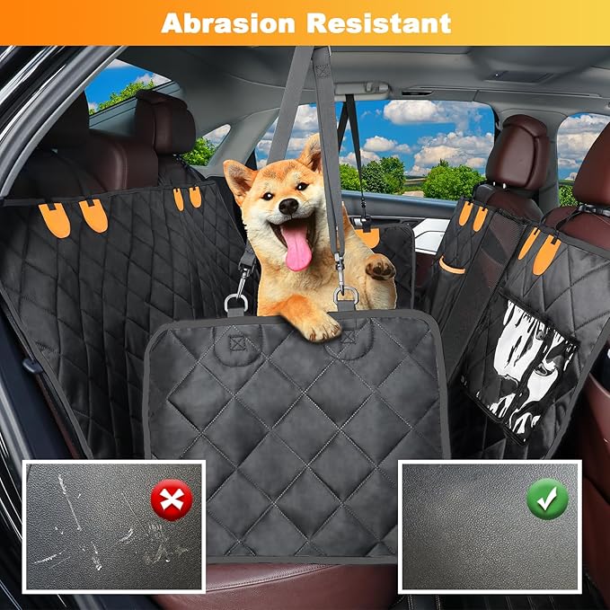 Dog Car Seat Cover 100% Waterproof 600D Heavy
