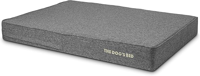 The Dog’s Bed Orthopedic Memory Foam Dog Bed 2XL Grey 54x36, Pain