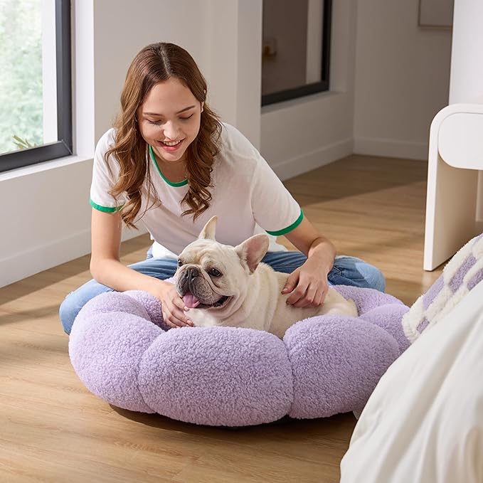 Lesure Calming Medium Dog Bed 45 lbs, 30"