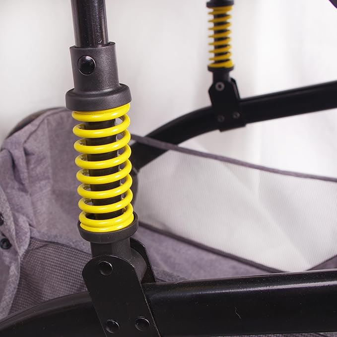 Pet Stroller Up to 55lbs Folding Lightweight Dog Stroller Cat Travel Stroller 600D Linen 360° cardan 3-in-1 Jogger