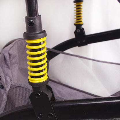 Pet Stroller Up to 55lbs Folding Lightweight Dog Stroller Cat Travel Stroller 600D Linen 360° cardan 3-in-1 Jogger