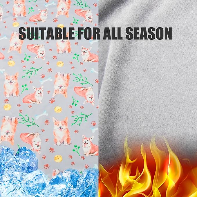 Leekalos Washable Dog Cooling Mat