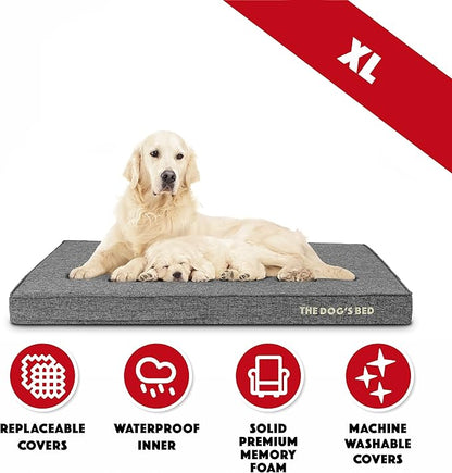The Dog’s Bed Orthopedic Memory Foam Dog Bed 46x28, Pain