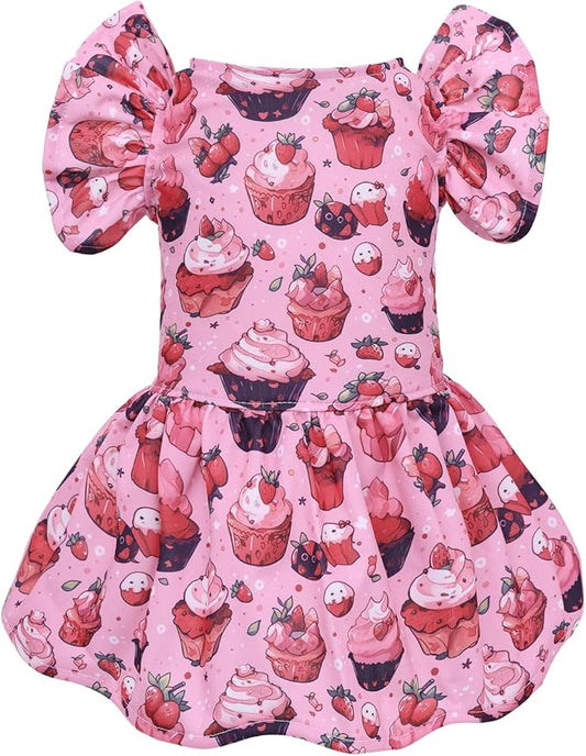 CuteBone Dog Dress Princess Puppy Birthday Dresses FX02M