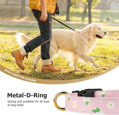 Cotton Handmade Dog Collar Cute and Distinctive Patterns