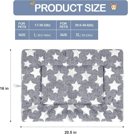 Soft Flannel Thickened Pet Soft Fleece Pad Pet (20.5 * 16in Medium)