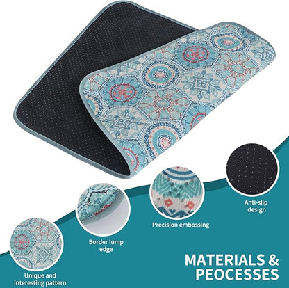 IEUUMLER Washable Pee Pads for Dogs 2 Pack EU007 (Green 42"X28"-2pcs)