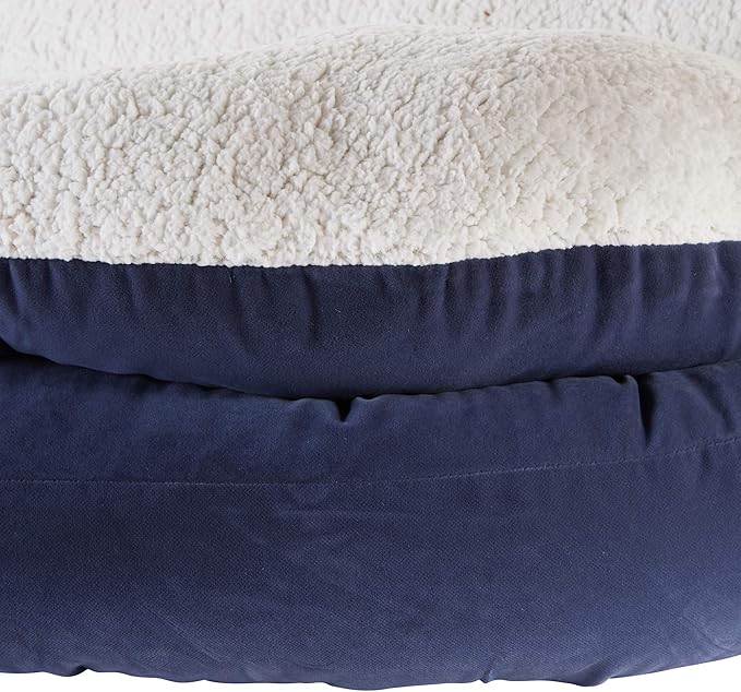 Maddie Donut Dog Bed with Removable Center Pillow (32" x 32")