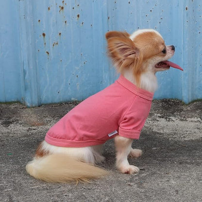 LOPHIPETS 100% Cotton Dog Tee Shirt for Small