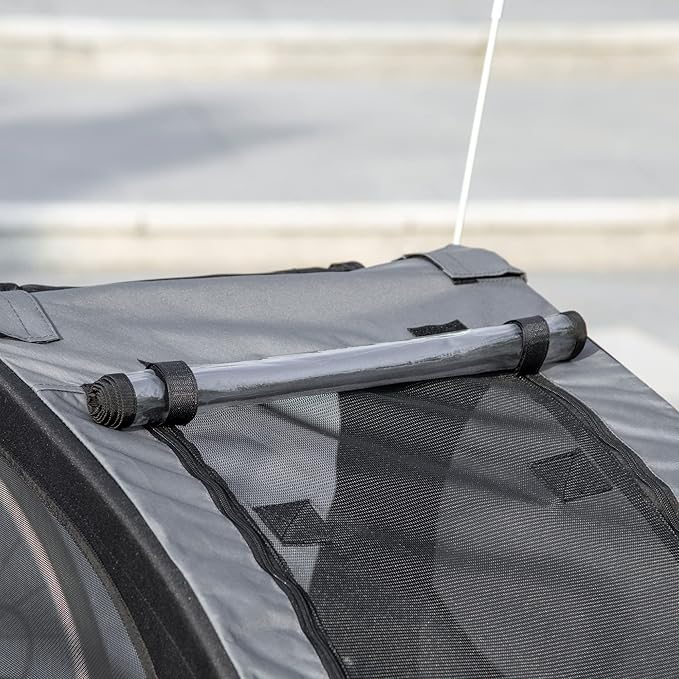 NicBex Dog Stroller with Steel Frame