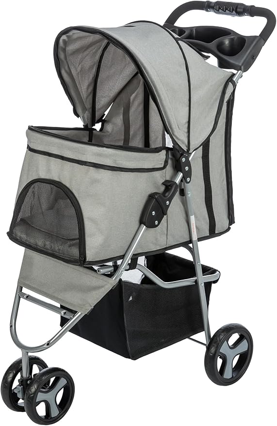 TRIXIE Dog Stroller for Small Dogs and Cats