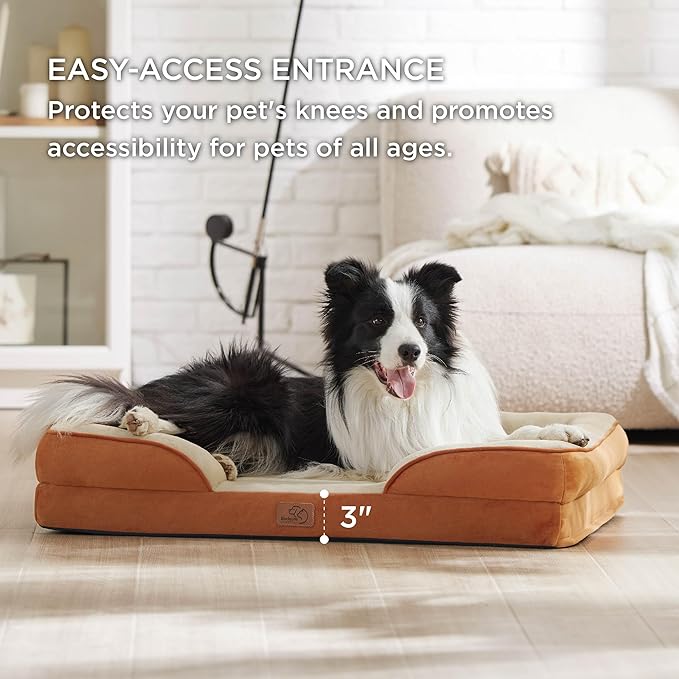 Bedsure Orthopedic Dog Bed for Large Dogs