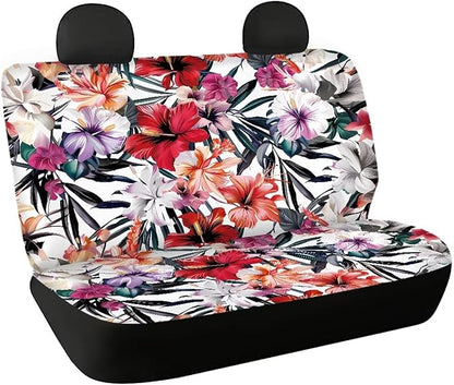 AFPANQZ Tropical Flower Full Wrap Car Seat Covers