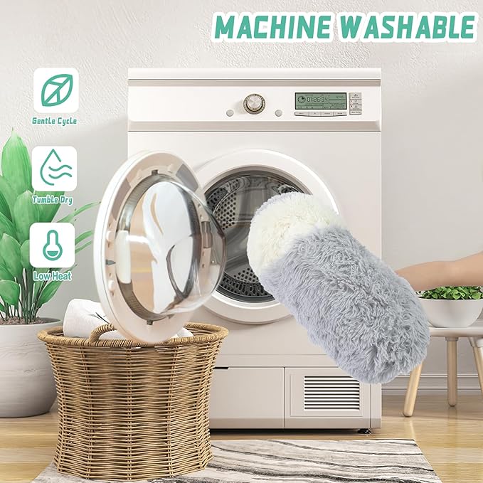 NOYAL Dog Bed Round Hooded Plush Cat Cave